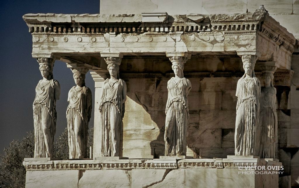 Athens - Acropolis The Caryatids
